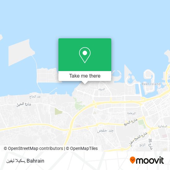 سكيلا ليفين map