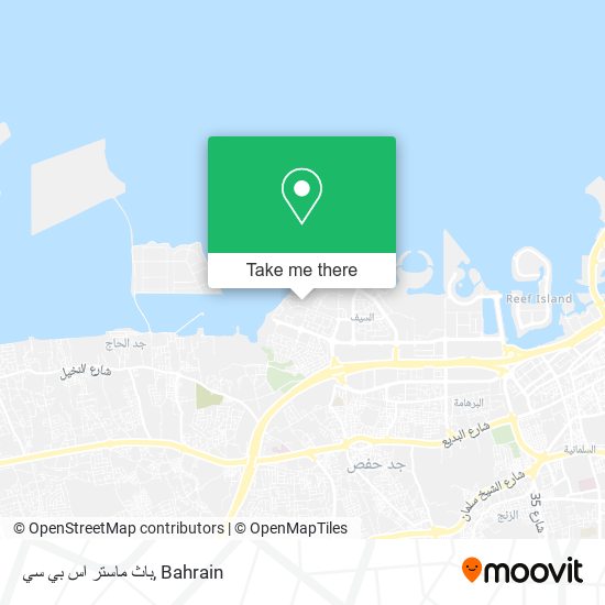 باث ماستر اس بي سي map