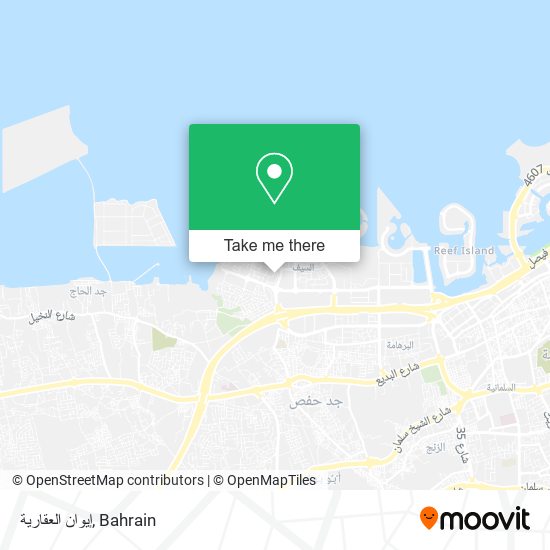 إيوان العقارية map