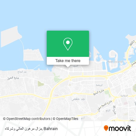 مزال مرهون العالي وشركاه map