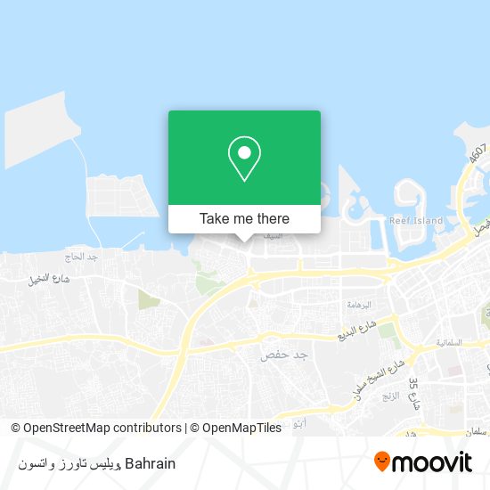 ويليس تاورز واتسون map