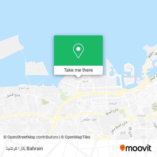 كازا كوتشينا map