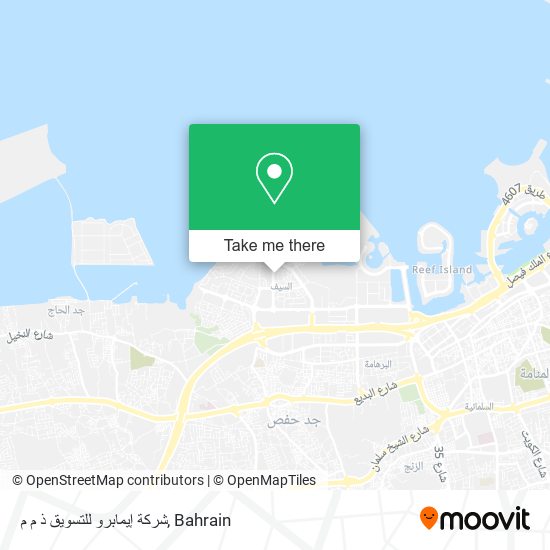 شركة إيمابرو للتسويق ذ م م map