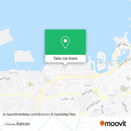 حسابات map