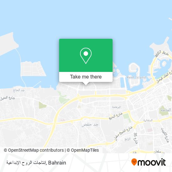 إنتاجات الروح الإبداعية map