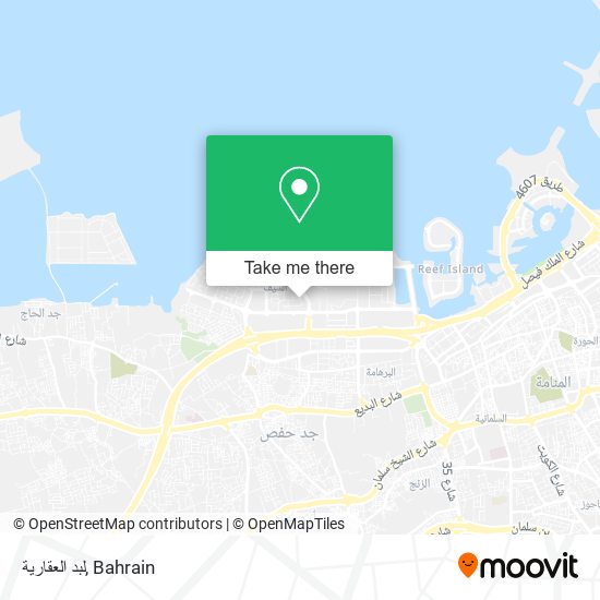 لبد العقارية map