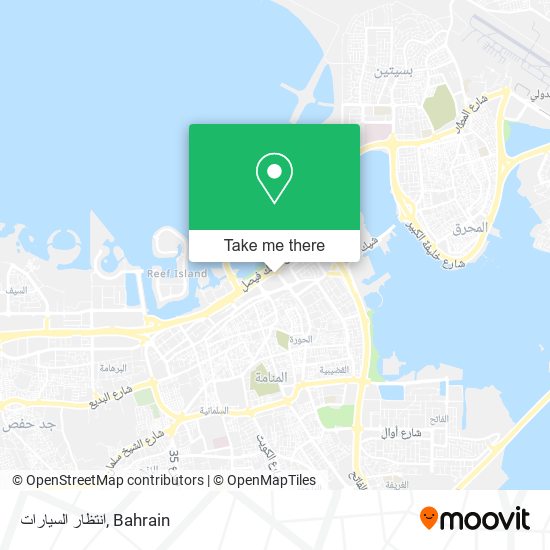 انتظار السيارات map