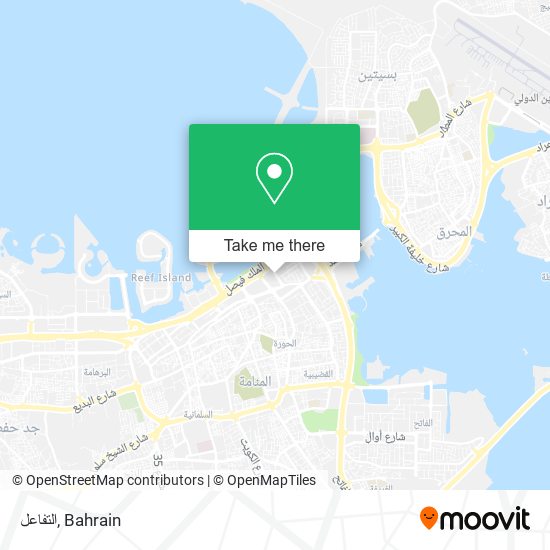 التفاعل map