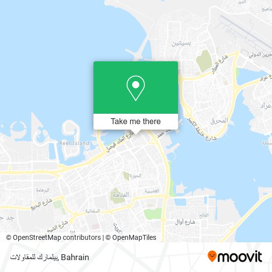 بيلمارك للمقاولات map