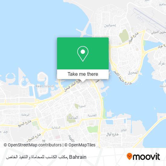 مكتب الكاسب للمحاماة والتنفيذ الخاص map