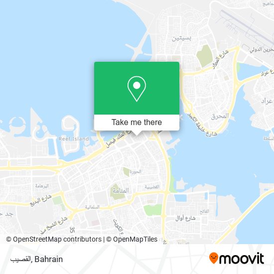 القصيب map