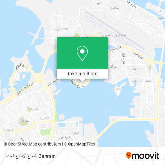شعاع الابداع العبدة map