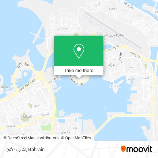 التداول الأنيق map