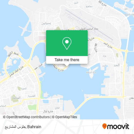 جلوس المشاريع map