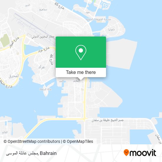 مجلس عائلة الموسى map