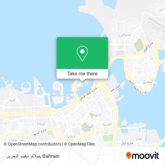 جيلاتو ديفينو البحرين map