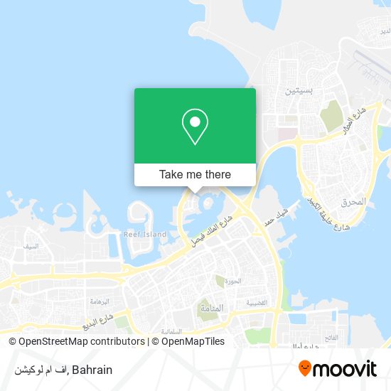 اف ام لوكيشن map