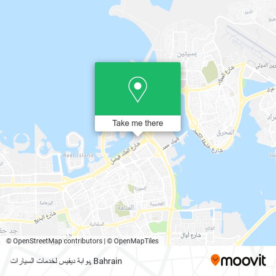 بوابة ديفيس لخدمات السيارات map