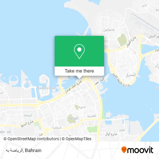 الرياضة به map