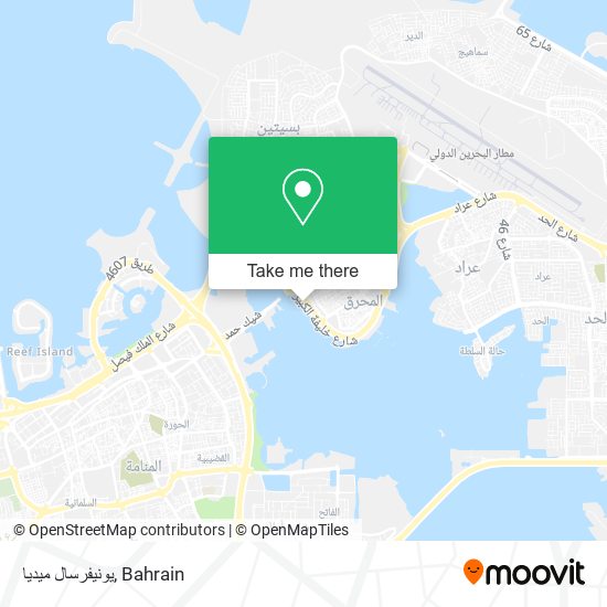 يونيفرسال ميديا map