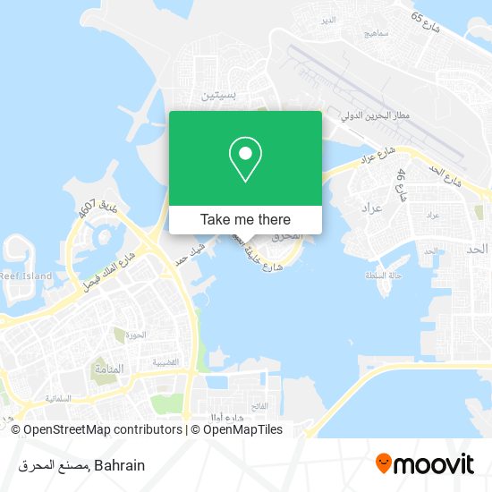 مصنع المحرق map