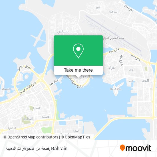 قطعة من المجوهرات الذهبية map