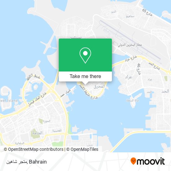 متجر شاهين map