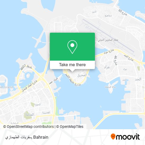 سفريات الطهمازي map