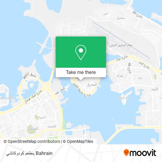 مطعم كودوكاتشي map