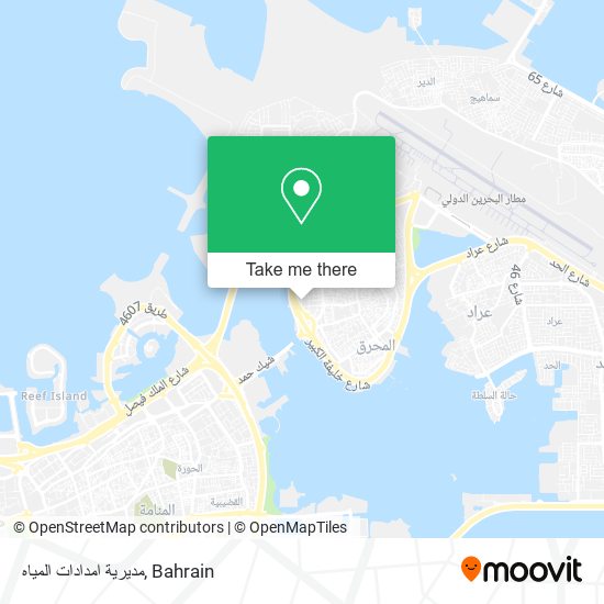 مديرية امدادات المياه map