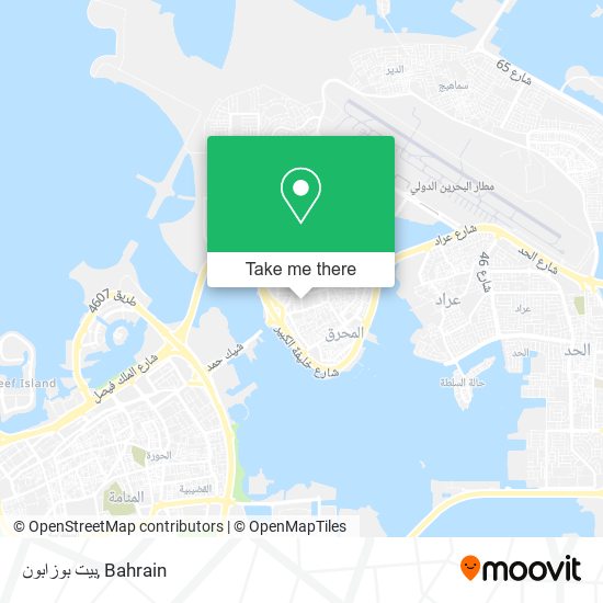 بيت بوزابون map