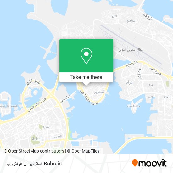 استوديو آن هولتروب map