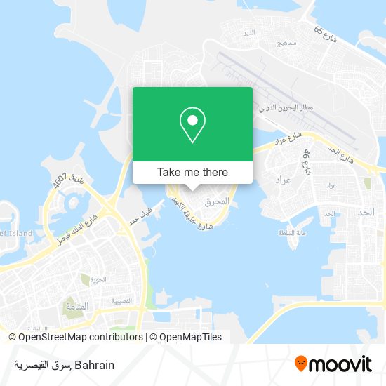 سوق القيصرية map