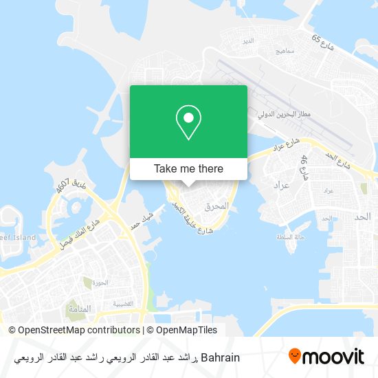 راشد عبد القادر الرويعي راشد عبد القادر الرويعي map