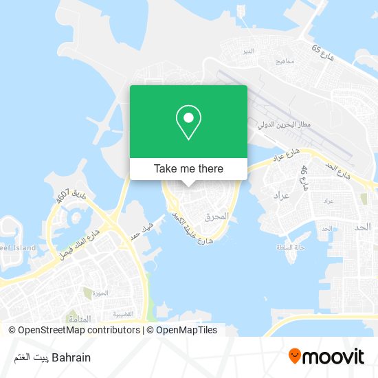 بيت الغتم map