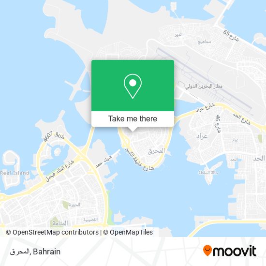 المحرق map
