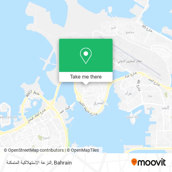 النزعة الاستهلاكية المتمكنة map