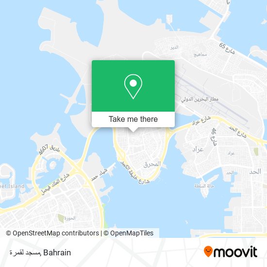 مسجد لقمرة map