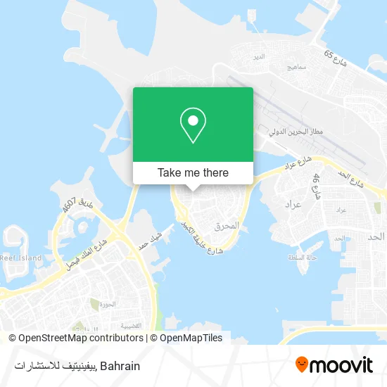 بيفينيتيف للاستشارات map