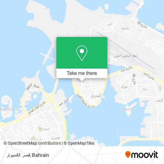 قصر الكمبيوتر map