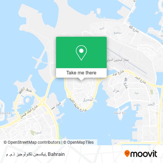 نيكسجن تكنولوجيز ذ.م. م map