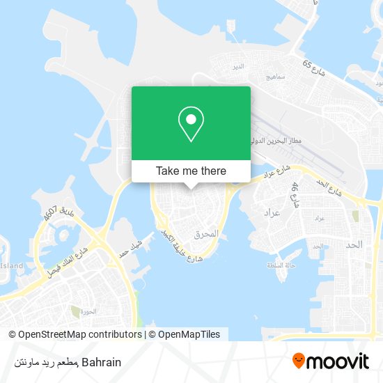 مطعم ريد ماونتن map
