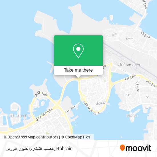 النصب التذكاري لطيور النورس map