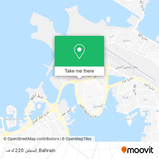 البسيتين 220 ك ف map