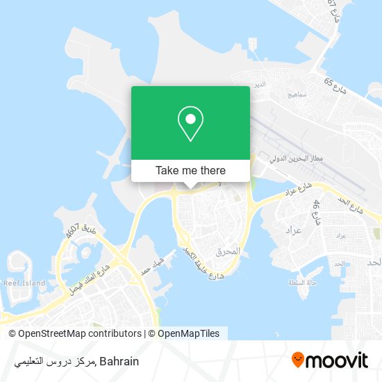 مركز دروس التعليمي map