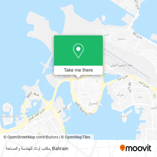 مكتب أوتاد للهندسة والمساحة map