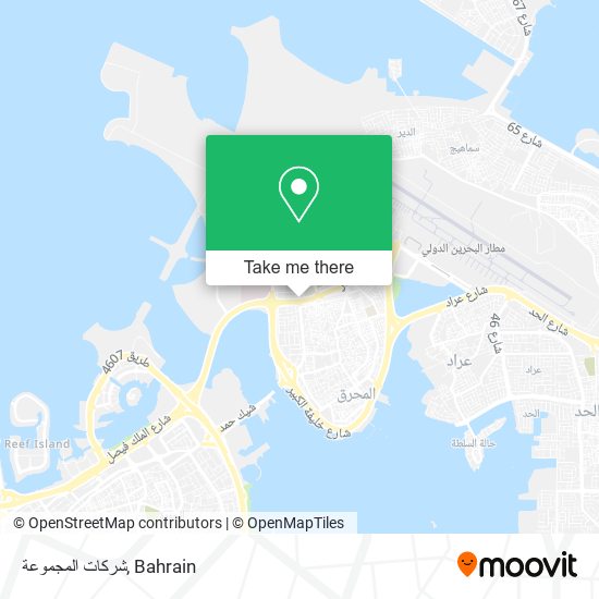 شركات المجموعة map