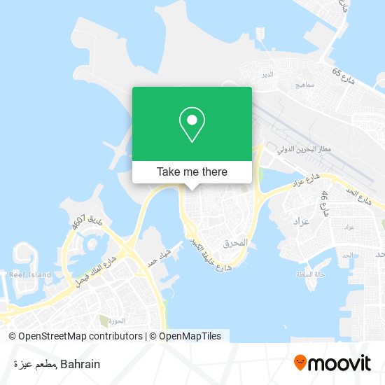 مطعم عيزة map