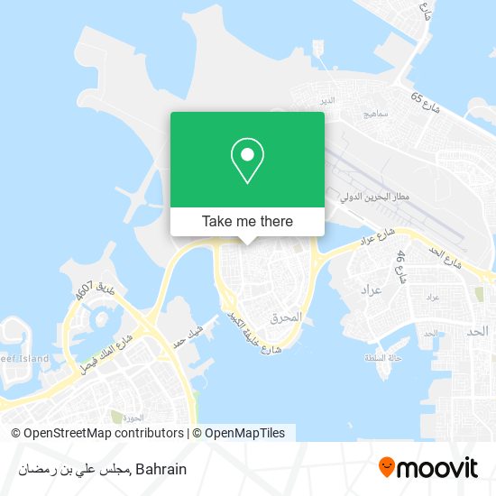 مجلس علي بن رمضان map