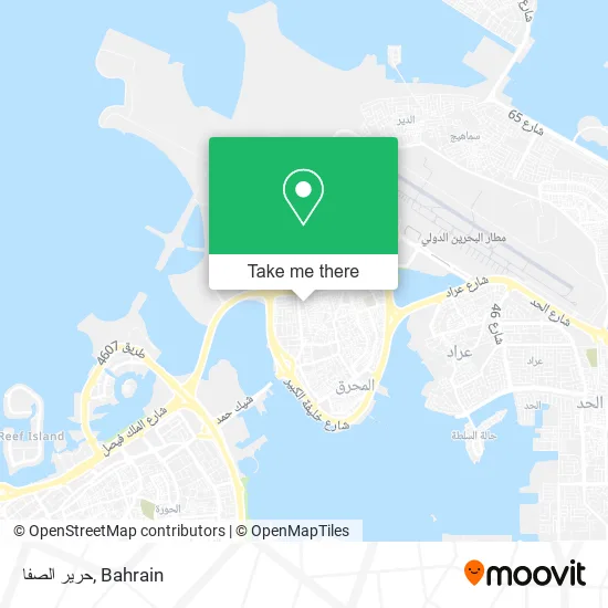 حرير الصفا map